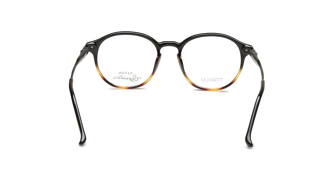 Black Round Rimmed Eyeglasses (TF1116MFC2|49)
