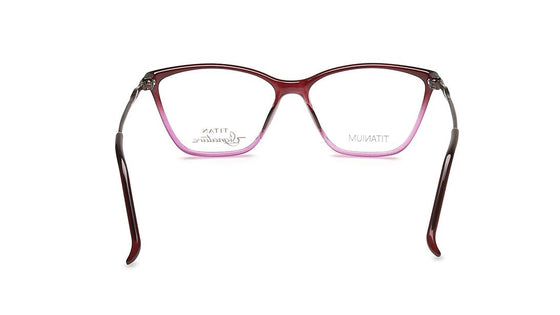 Purple Cateye Rimmed Eyeglasses  (TF1117WFC3|51)