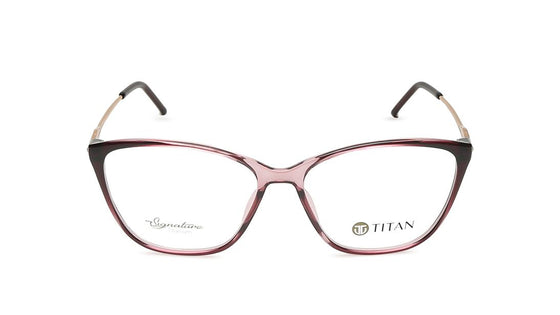 Purple Square Women Eyeglasses (TF1117WFC5V|54)