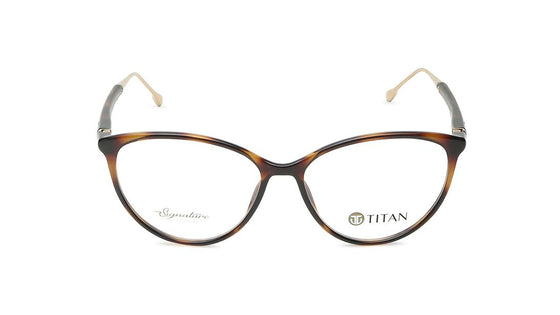 Brown CatEye Women Eyeglasses (TF1118WFC5V|54)