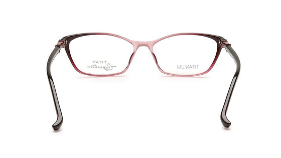 Purple Crytal Cateye Rimmed Eyeglasses  (TF1119WFC2|52)