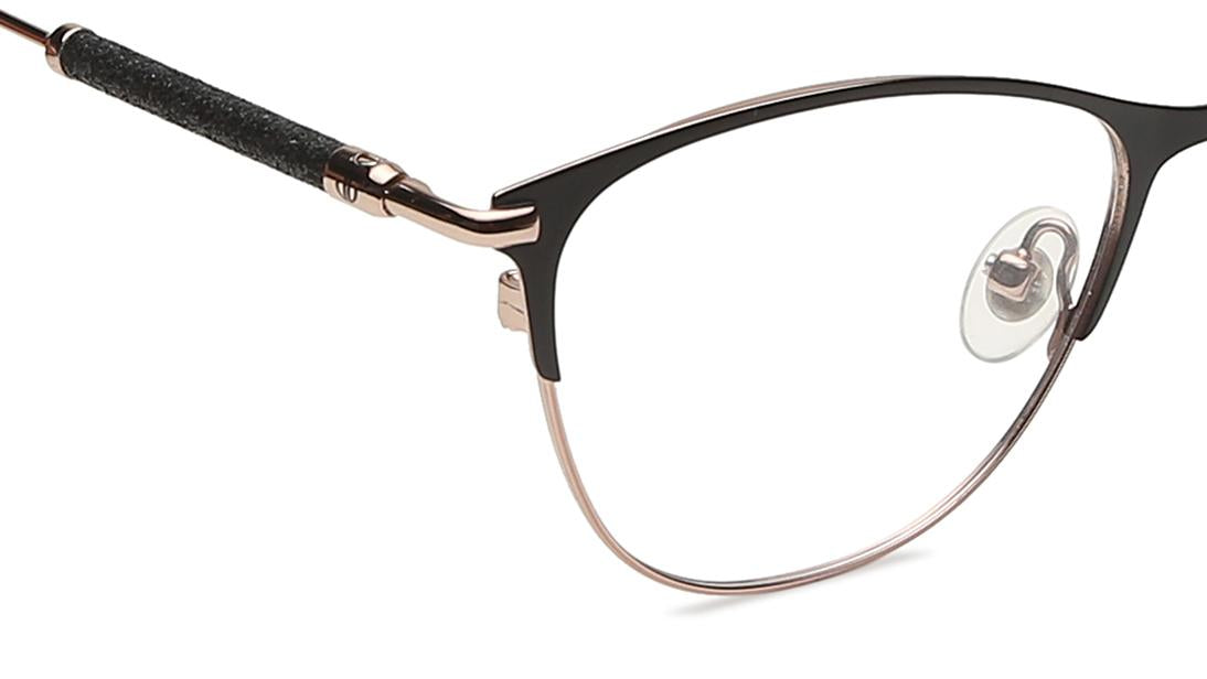 Black CatEye Rimmed Eyeglasses(TF1121WFM1V)
