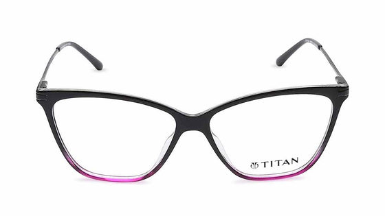 Black Cateye Rimmed Eyeglasses  (TF1134WFC2|54)