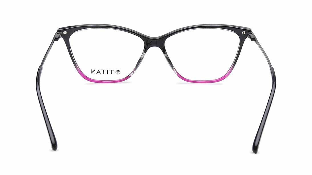 Black Cateye Rimmed Eyeglasses  (TF1134WFC2|54)