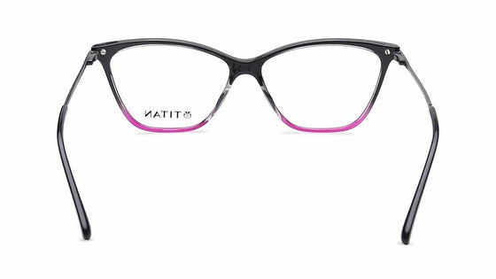 Black Cateye Rimmed Eyeglasses  (TF1134WFC2|54)