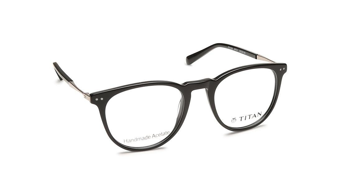 Black Wayfarer Rimmed Eyeglasses (TF1139MFC1|51)