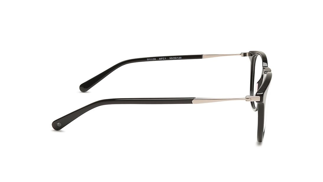 Black Wayfarer Rimmed Eyeglasses (TF1139MFC1|51)
