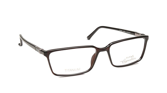 Black Rectangle Rimmed Eyeglasses (TF1150MFC1|54)