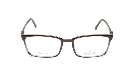 Black Rectangle Rimmed Eyeglasses (TF1151MFC2|54)