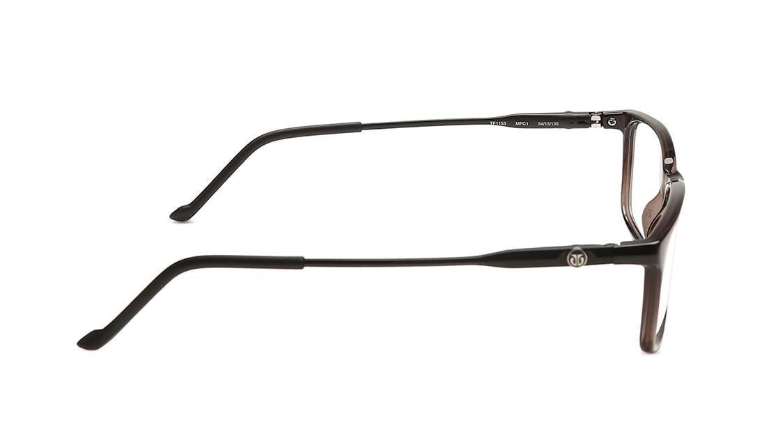 Black Rectangle Rimmed Eyeglasses (TF1153MFC1|54)