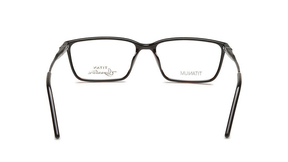 Black Rectangle Rimmed Eyeglasses (TF1155MFC1|54)