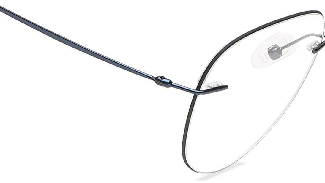 Grey Round Rimless Eyeglasses(TF1166MRM1V)