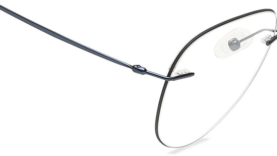 Grey Round Rimless Eyeglasses(TF1166MRM1V)