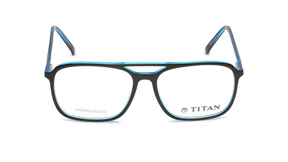 Black Square Rimmed Eyeglasses (TI1035MFP2|55)