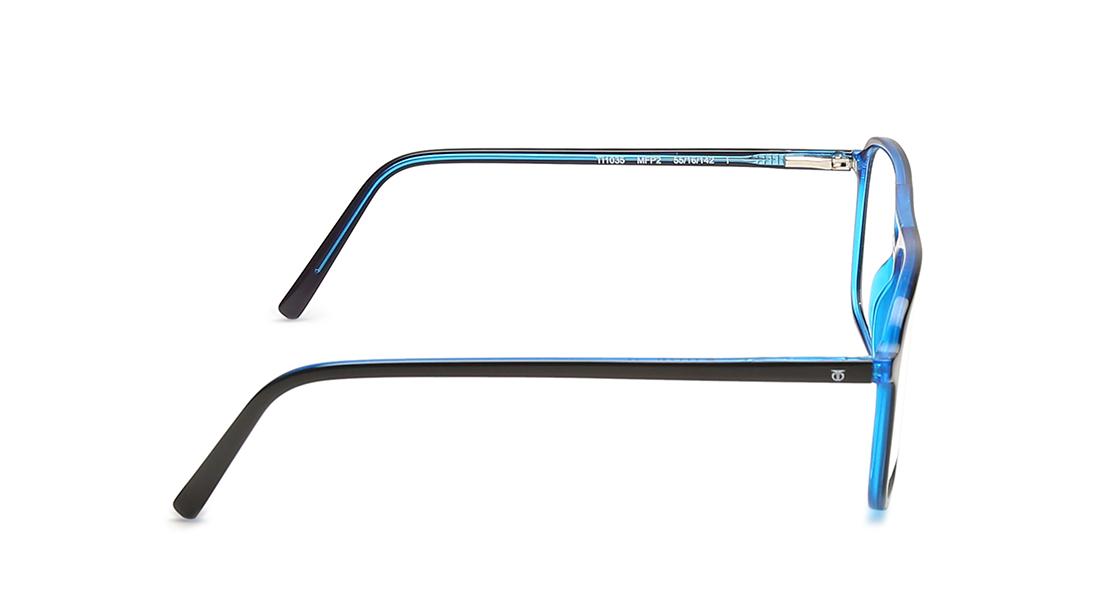 Black Square Rimmed Eyeglasses (TI1035MFP2|55)