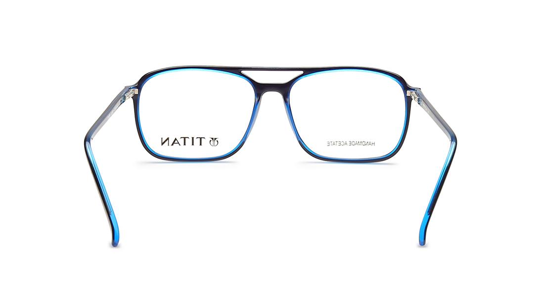 Black Square Rimmed Eyeglasses (TI1035MFP2|55)
