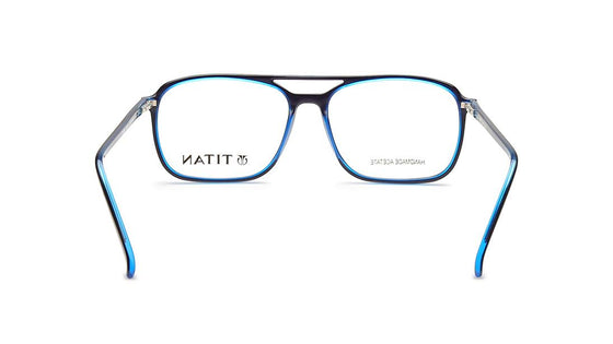 Black Square Rimmed Eyeglasses (TI1035MFP2|55)