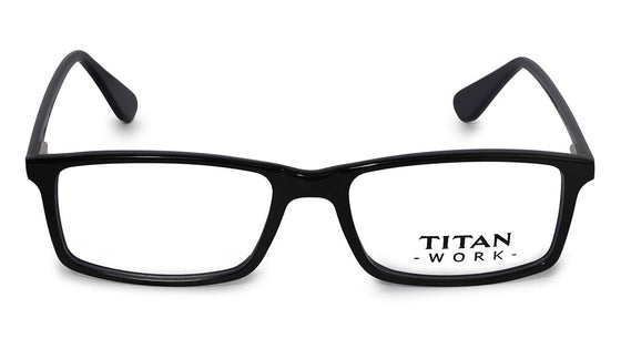 Blue Rectangle Rimmed Eyeglasses (TR1174A1A1|51)