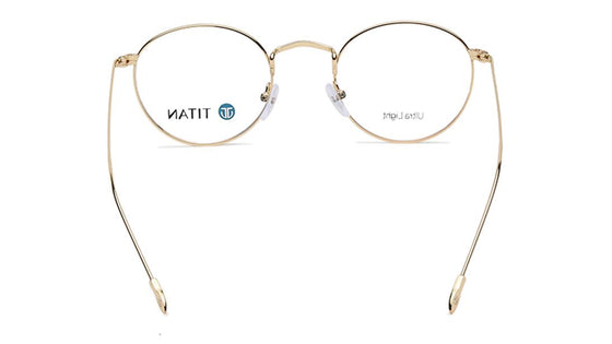 Brown/Gold Wayfarer Rimmed Eyeglasses (TR1251MFM1|54)