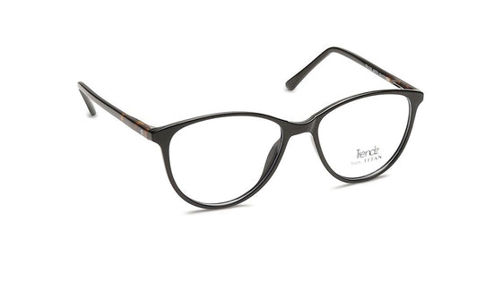 Black Cateye Rimmed Eyeglasses  (TR1255WFP1|51)