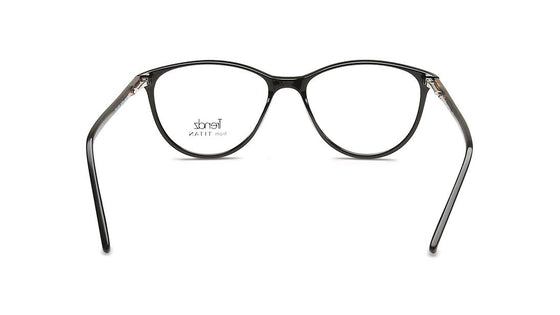 Black Cateye Rimmed Eyeglasses  (TR1255WFP1|51)