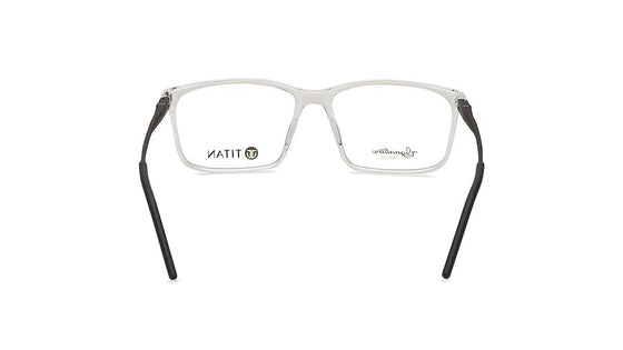Transparent Rectangle Rimmed Eyeglasses -TS1026MFC3
