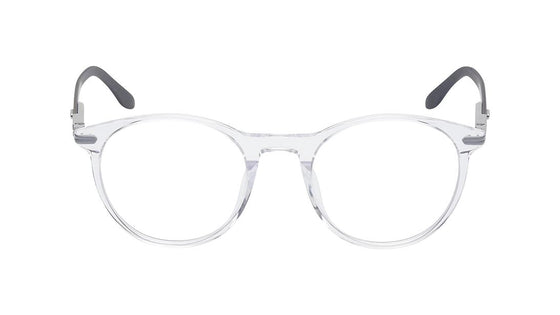 Transparent Round Rimmed Eyeglasses for Men