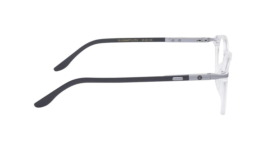 Transparent Round Rimmed Eyeglasses for Men