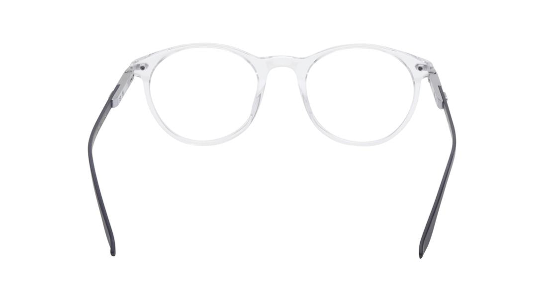 Transparent Round Rimmed Eyeglasses for Men