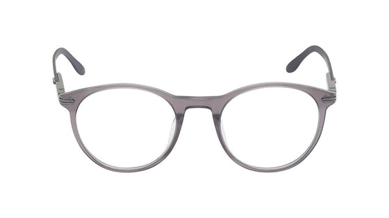Transparent Round Rimmed Eyeglasses for Men