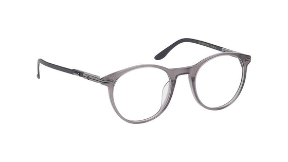 Transparent Round Rimmed Eyeglasses for Men