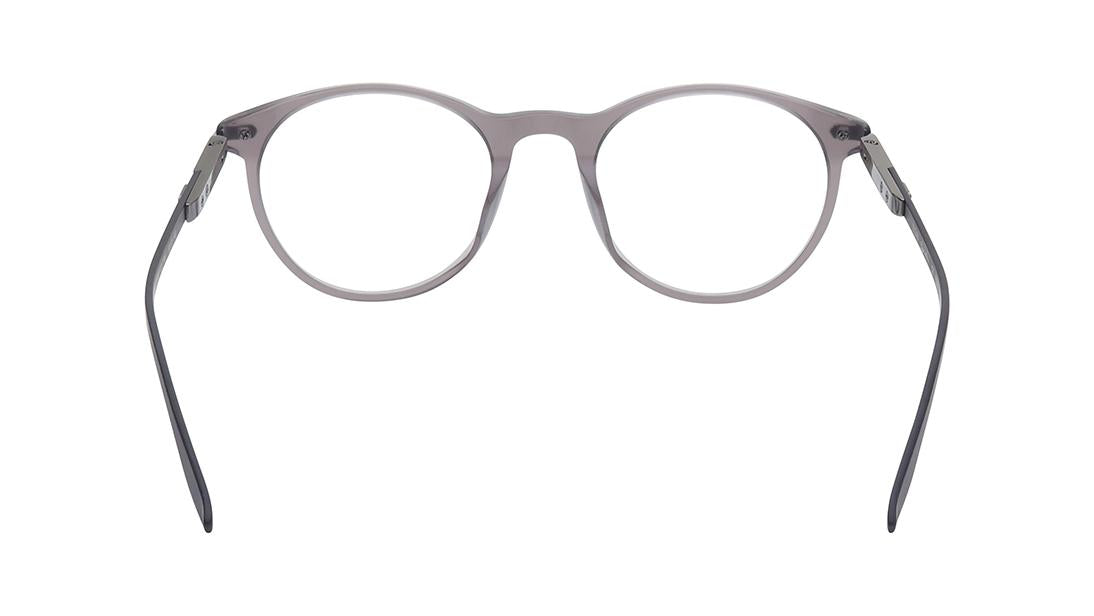 Transparent Round Rimmed Eyeglasses for Men