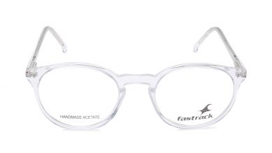 Transparent Round Rimmed Eyeglasses (FT1152UFP1V|48)
