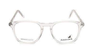 Transparent Square Rimmed Eyeglasses (FT1156UFP2V|53)