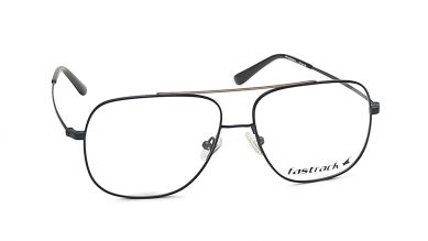 Black Navigator Rimmed Eyeglasses (FT1160MFM1V|58)