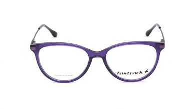 Purple Cateye Rimmed Eyeglasses  (FT1164WFC3V|52)