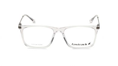 Transparent Square Rimmed Eyeglasses (FT1165MFC3V|55)