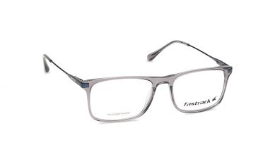 Transparent Rectangle Rimmed Eyeglasses (FT1166MFC3V|52)