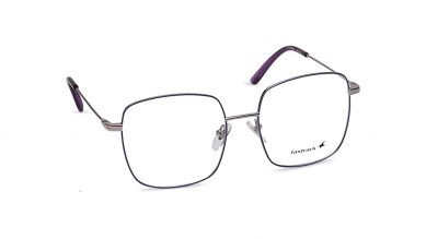 Silver Square Rimmed Eyeglasses (FT1176WFM3V|55)