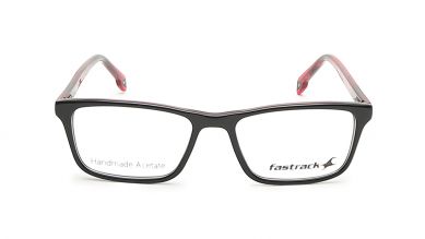 Verve Maroon Rectangle Rimmed Eyeglasses (FT1208MFP2SBKV|50)