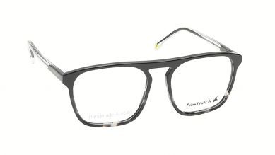 Verve Black Navigator Rimmed Eyeglasses (FT1211MFP1MBKV|53)