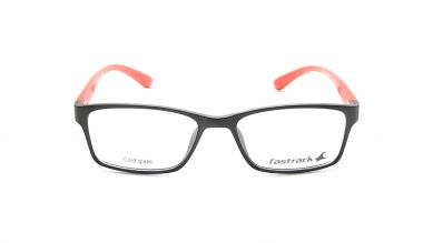 Black Rectangle Rimmed Eyeglasses (FT1224MFP2LBKCTV|52)