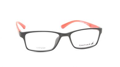 Black Rectangle Rimmed Eyeglasses (FT1224MFP2LBKCTV|52)
