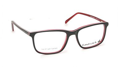 Fluid Grey Rectangle Rimmed Eyeglasses (FT1227UFP2MBKV|52)