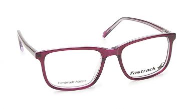 Fluid Maroon Rectangle Rimmed Eyeglasses (FT1227UFP4MGYV|52)