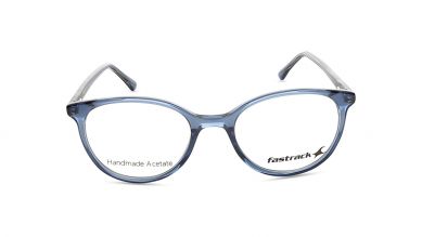 Blue Round Rimmed Eyeglasses (FT1250WFP4MBUV|50)