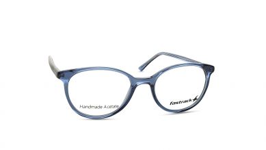Blue Round Rimmed Eyeglasses (FT1250WFP4MBUV|50)