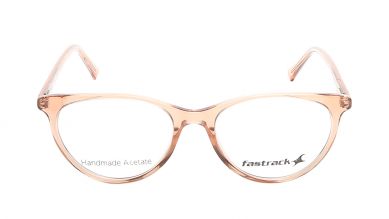 Orange Cateye Rimmed Eyeglasses  (FT1251WFP1MBRV|51)