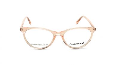 Orange Cateye Rimmed Eyeglasses  (FT1251WFP3MORV|51)