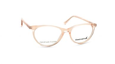 Orange Cateye Rimmed Eyeglasses  (FT1251WFP3MORV|51)
